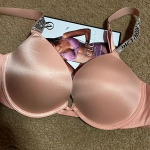 Victoria's Secret VERY SEXY Logo Shine Strap Push-Up Bra